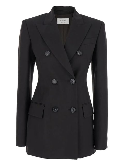 Sportmax Adamo double-breasted tailored blazer - Brown - zdjęcie produktu nr 1