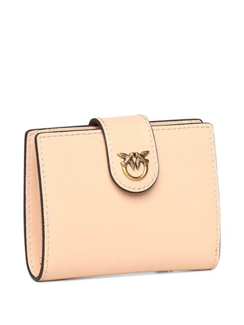PINKO Love Birds plaque wallet - Neutrals