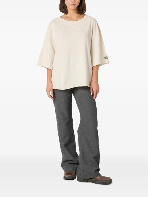 American Vintage short-sleeve round-neck T-shirt - Neutrals