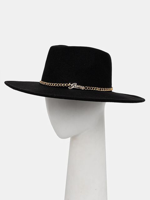 Guess kapelusz kolor czarny AW5367 POL01 - zdjęcie produktu nr 2