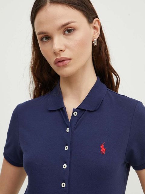 Polo Ralph Lauren polo damski kolor granatowy 211939272
