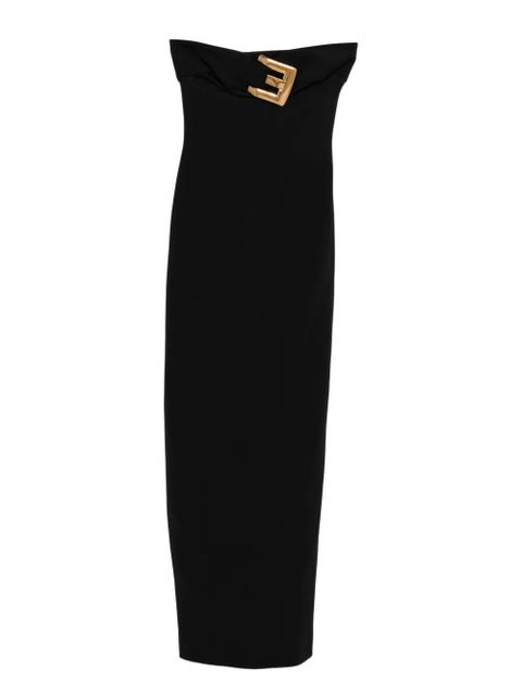 Balmain strapless maxi dress - Black - zdjęcie produktu nr 1