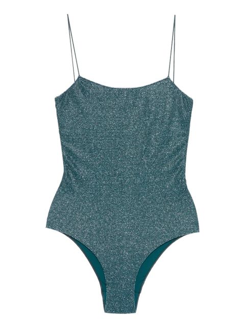 Oséree spaghetti-strap swimsuit - Blue - zdjęcie produktu nr 1