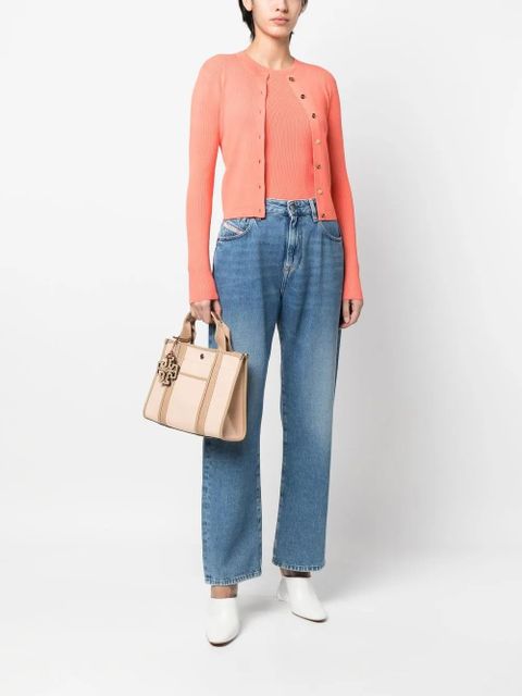 Lauren Ralph Lauren button-up rib-knit cardigan - Orange - zdjęcie produktu nr 2