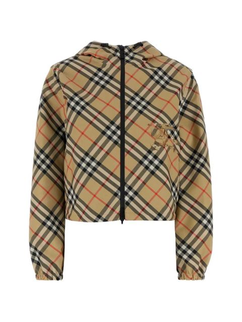 Burberry embroidered twill reversible jacket - Neutrals - zdjęcie produktu nr 1