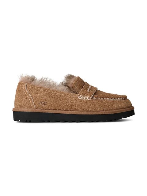 UGG mokasyny zamszowe W Ellis Loafer