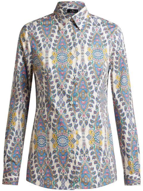 ETRO paisley-print shirt - White - zdjęcie produktu nr 1