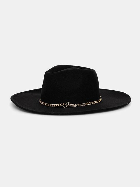 Guess kapelusz kolor czarny AW5367 POL01 - zdjęcie produktu nr 1