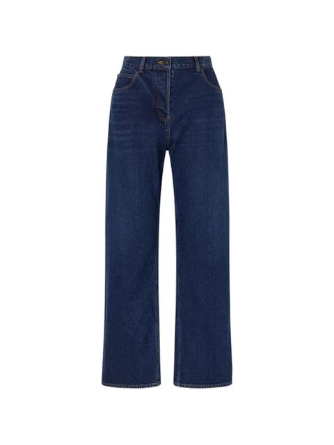 The Row high-waisted wide-leg denim jeans - Blue - zdjęcie produktu nr 1