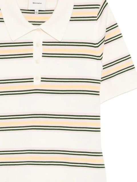 Reformation Hadley dress - White