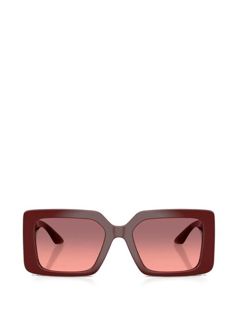 Versace Eyewear square-frame sunglasses - Red - zdjęcie produktu nr 1