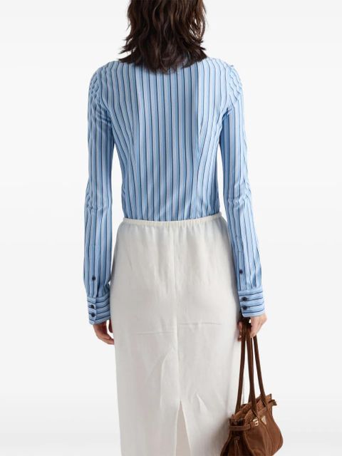 Prada striped shirt - Blue