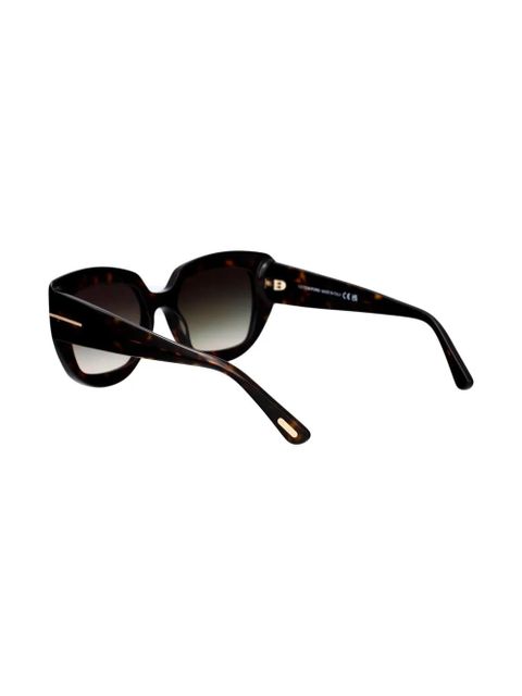 TOM FORD Eyewear square-frame sunglasses - Brown