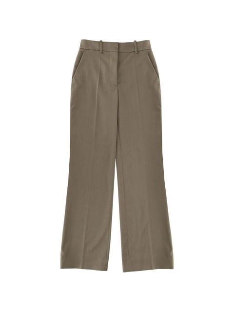 Victoria Beckham melange tailored trousers - Green - zdjęcie produktu nr 1