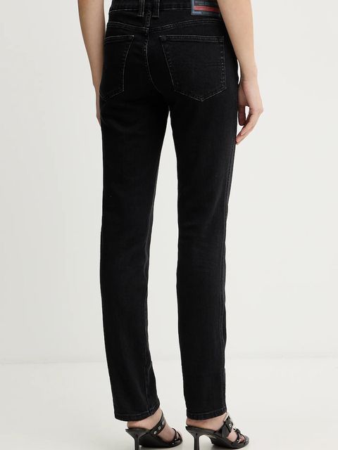 Diesel jeansy 1992 D-JIANN L.32 damskie kolor czarny A17897.09N89 - zdjęcie produktu nr 2