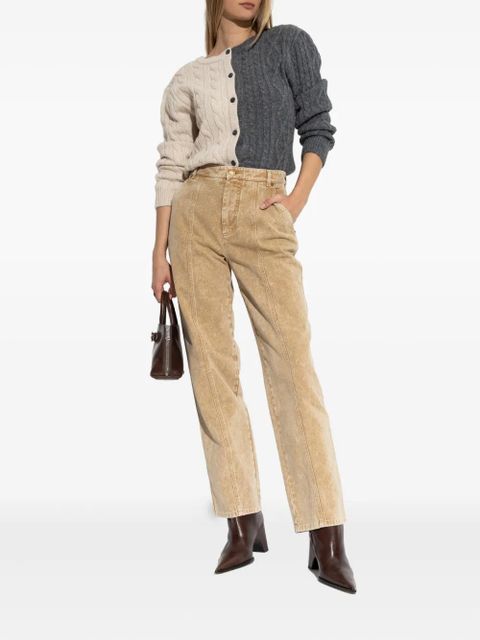 Moschino high-waisted jeans - Neutrals - zdjęcie produktu nr 2