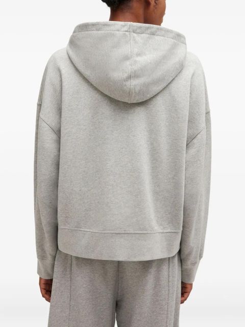 GANNI zip hoodie - Grey