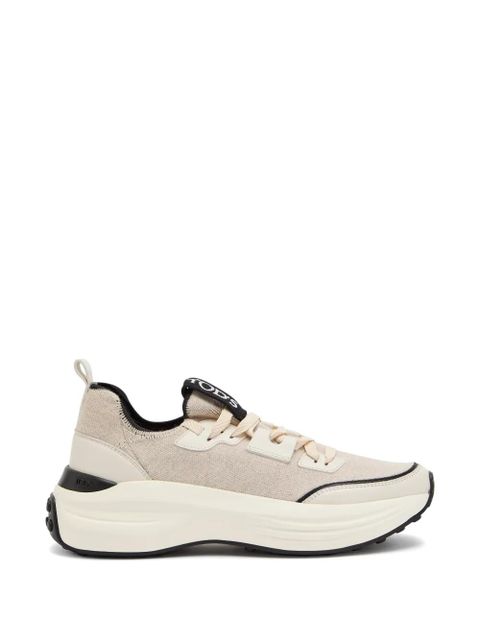 Tod's Sportiva 81L panelled knit sneakers - Neutrals - zdjęcie produktu nr 2