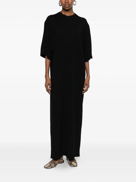 TOTEME merino knit maxi dress - Black - zdjęcie produktu nr 2