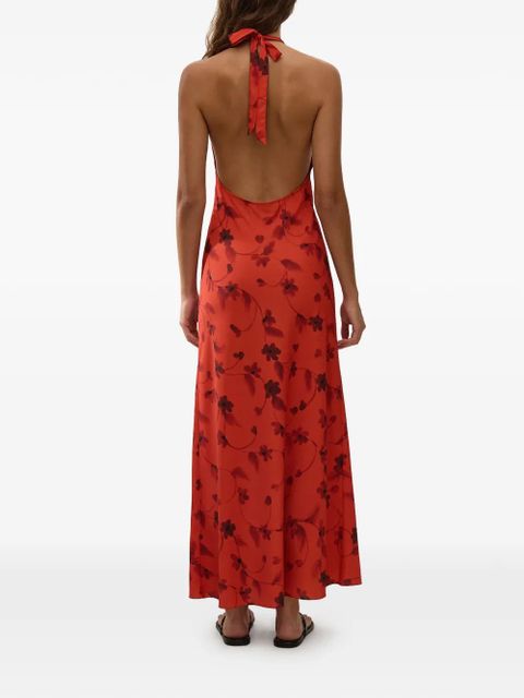 Faithfull the Brand Rosa maxi dress - Red