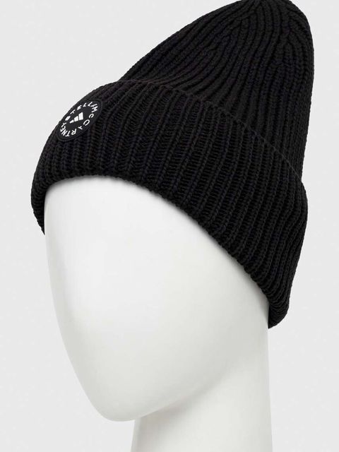 adidas by Stella McCartney czapka kolor czarny IM8566