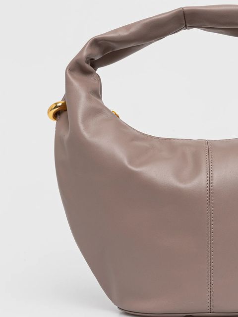 Furla torebka skórzana kolor brązowy WB01676.BX3168.MA2001002