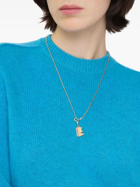 Burberry chain pendant necklace - Gold