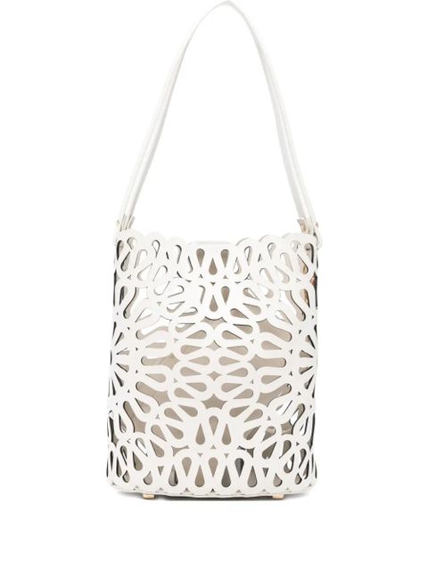 Simkhai Mccall laser-cut bucket bag - White - zdjęcie produktu nr 1
