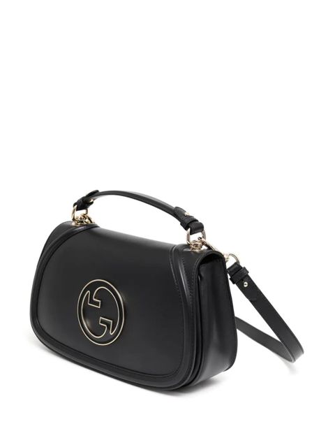 Gucci logo-plaque tote bag - Black