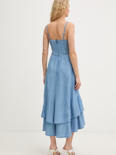 Guess sukienka letnia jeansowa MARINA - zdjęcie produktu nr 1