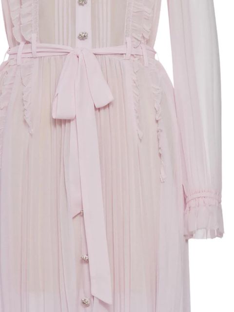 Self-Portrait pleated jewelled dress - Pink - zdjęcie produktu nr 2