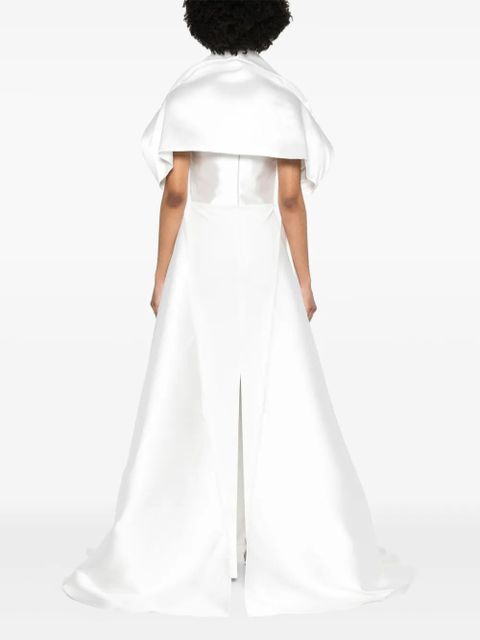 Solace London Vera maxi dress - White