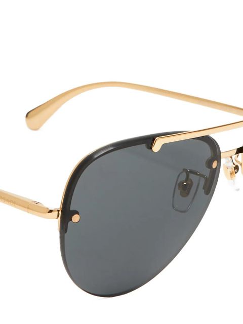 Versace Eyewear pilot-frame sunglasses - Black