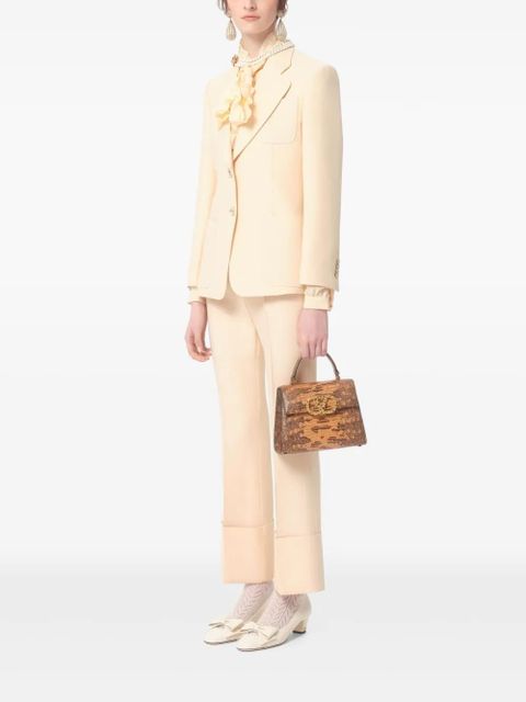 Valentino Garavani Crepe Couture trousers - Neutrals