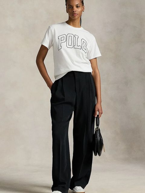 Polo Ralph Lauren t-shirt bawełniany damski kolor biały 211971710