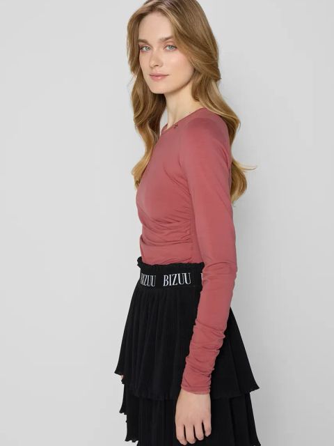 Bizuu body RELLA damskie kolor czerwony gładka RELLA CZERWONY KW25