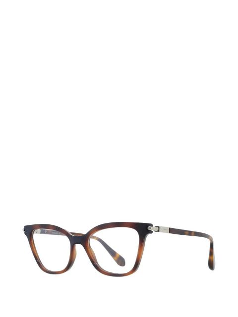 Ferragamo cat-eye full-rim glasses - Brown - zdjęcie produktu nr 2
