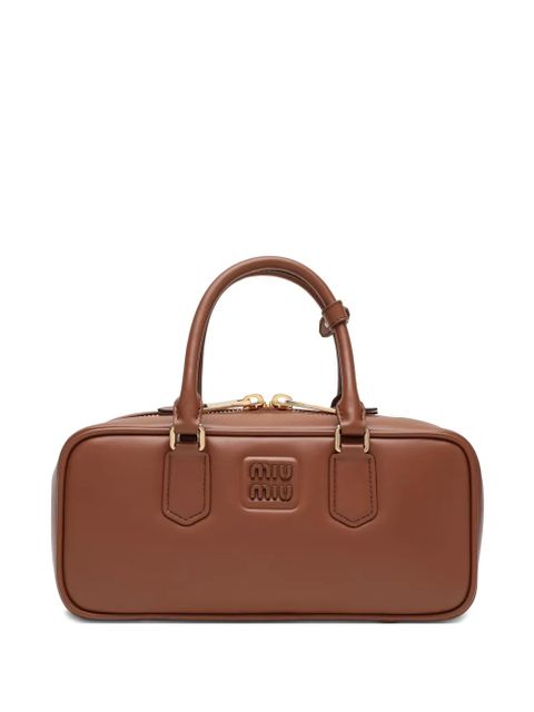 Miu Miu Arcadie Large tote bag - Brown - zdjęcie produktu nr 1