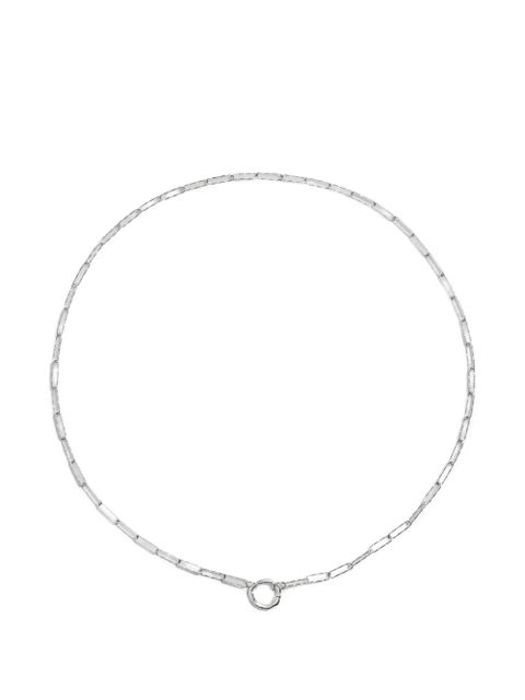 Monica Vinader Capture Alta textured chain necklace - Silver - zdjęcie produktu nr 1