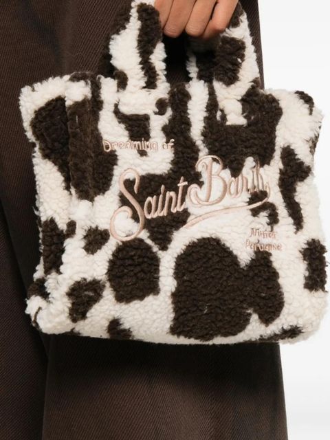 MC2 Saint Barth mini Teddy vanity tote bag - Brown - zdjęcie produktu nr 2