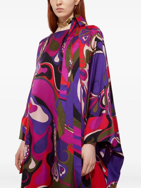 PUCCI Iride-print bandeau necklace - Purple - zdjęcie produktu nr 2