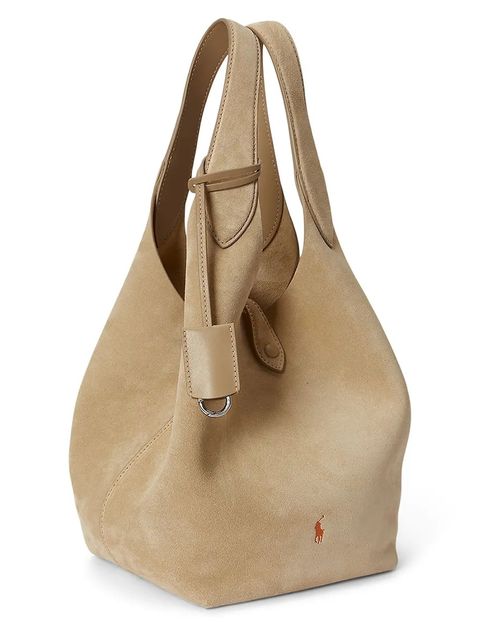 Polo Ralph Lauren torebka zamszowa