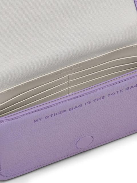 Marc Jacobs The Leather Mini crossbody bag - Purple