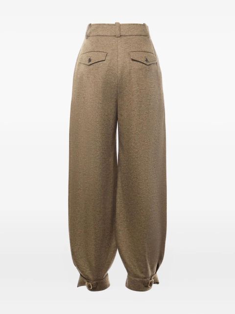 Loro Piana buttoned trousers - Brown