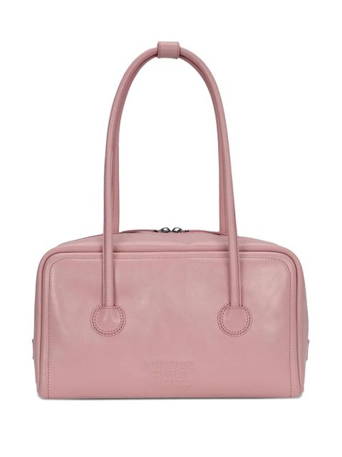 Marge Sherwood Soft Boston crinkle-leather shoulder bag - Pink - zdjęcie produktu nr 1