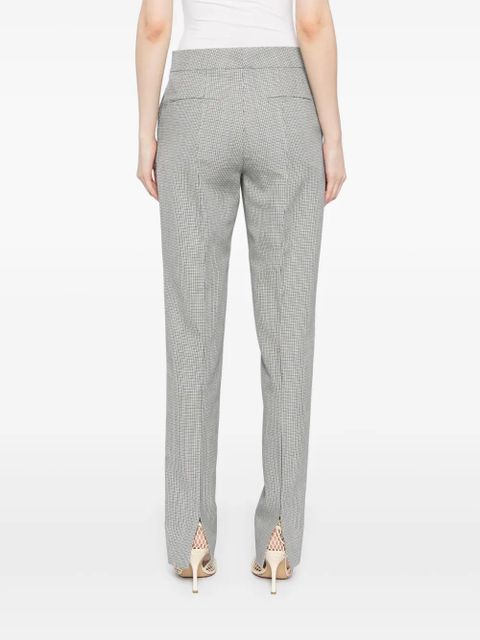 Jil Sander checked trousers - Grey