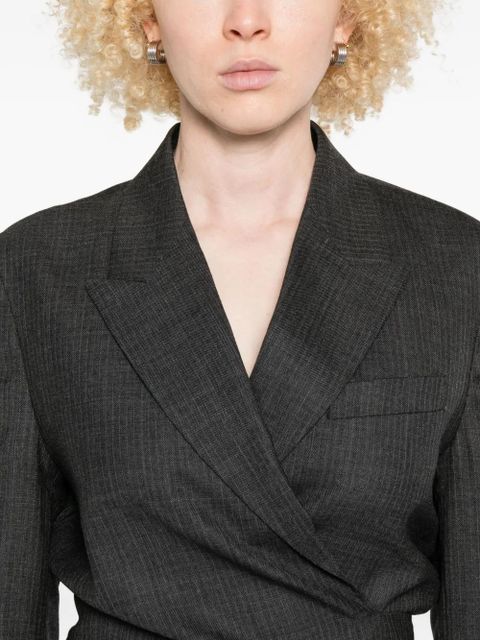 OUR LEGACY herringbone wool jacket - Grey - zdjęcie produktu nr 2