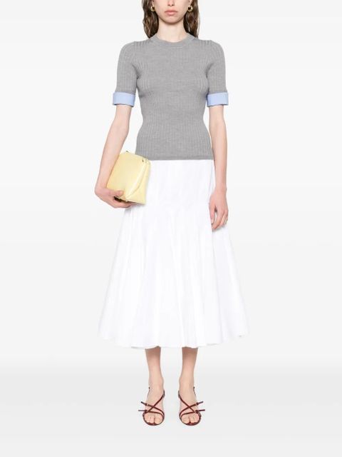 SANDRO layered T-shirt - Grey - zdjęcie produktu nr 2