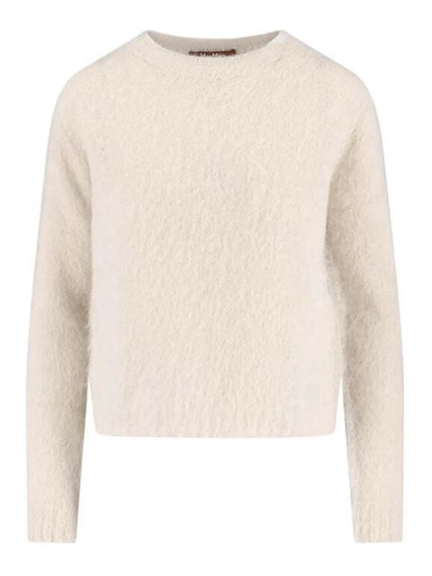 Max Mara knitted round-neck knitwear - Neutrals - zdjęcie produktu nr 1