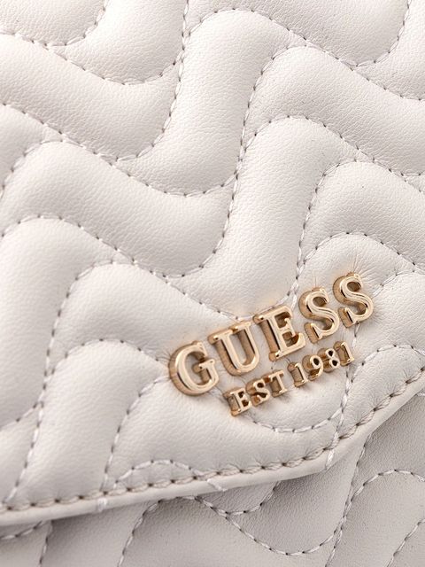 Guess torebka MELISANDRA kolor beżowy HWQG96 53210